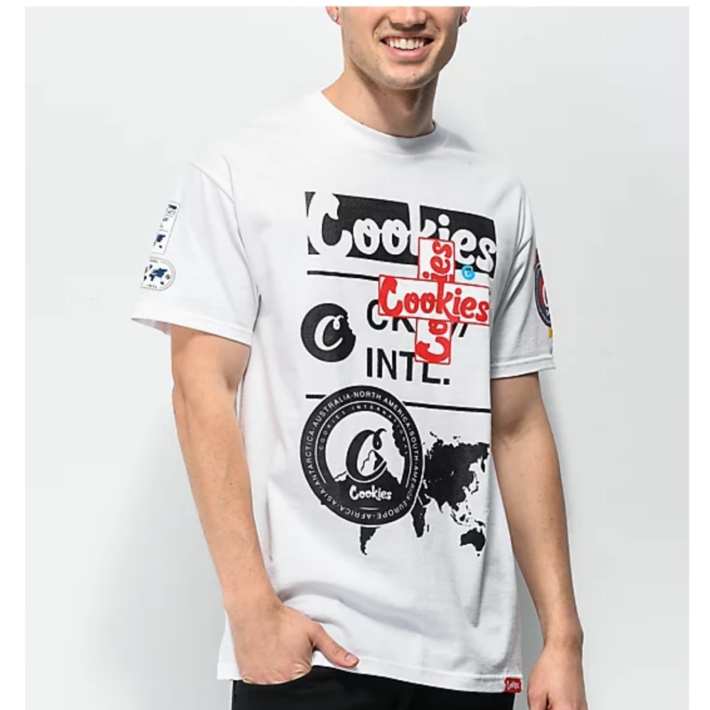 Cookies Graphic T-Shirt in White